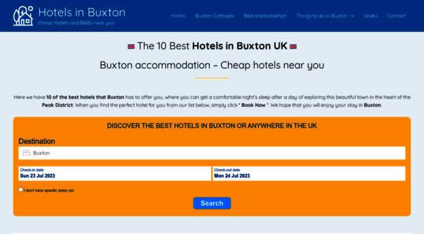 hotelsinbuxton.com