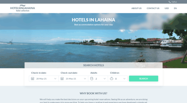 hotelsinlahaina.com