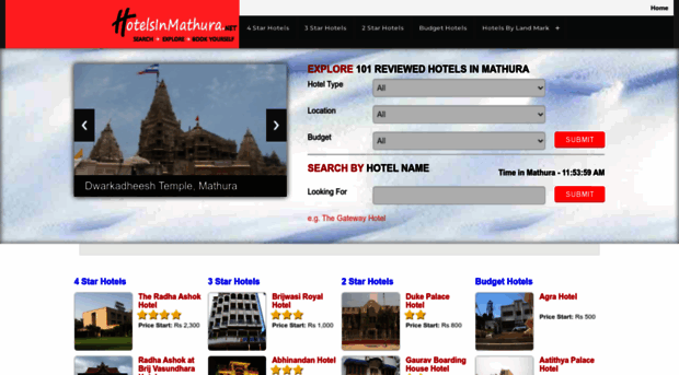 hotelsinmathura.net