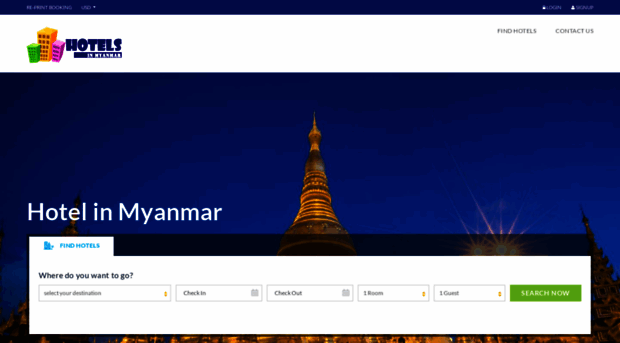 hotelsinmyanmar.com