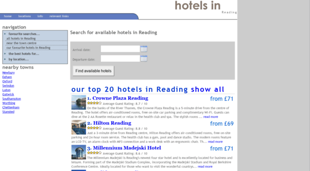 hotelsinreading.co.uk
