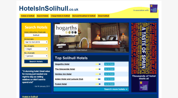 hotelsinsolihull.co.uk