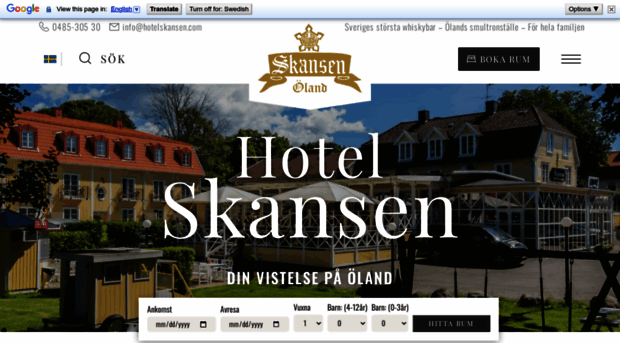 hotelskansen.com