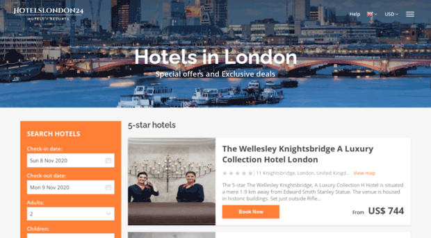 hotelslondon24.com