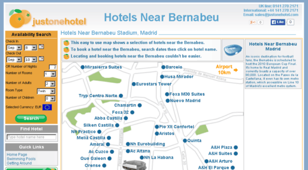 hotelsnearbernabeu.com