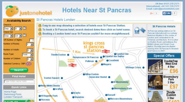 hotelsnearstpancras.co.uk