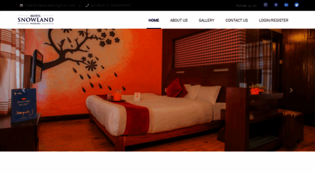 hotelsnowlandpokhara.com