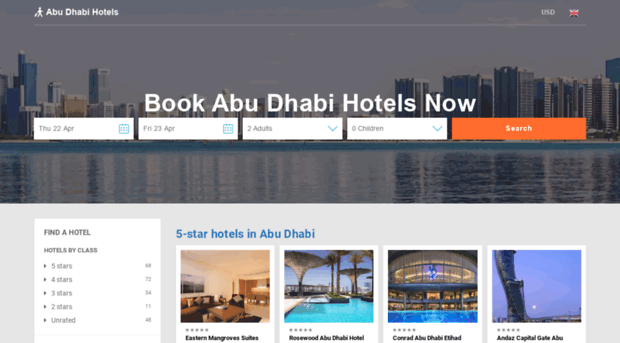 hotelsofabudhabi.com