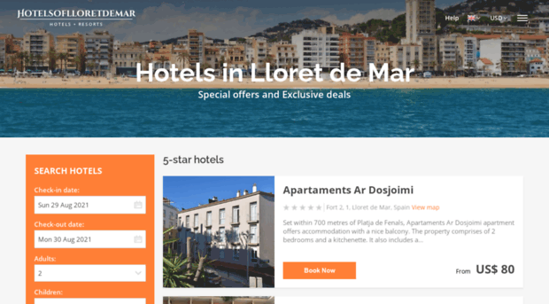 hotelsoflloretdemar.com