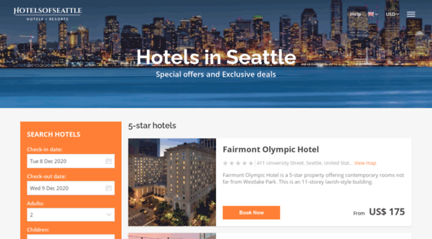 hotelsofseattle.com