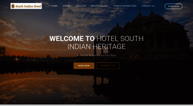 hotelsouthindianheritage.com