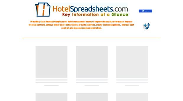 hotelspreadsheets.com