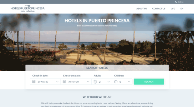 hotelspuertoprincesa.com