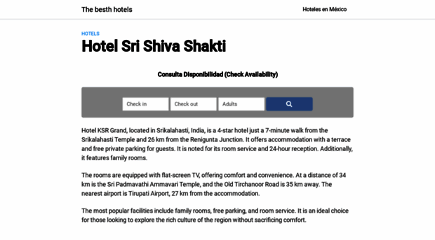 hotelsrishivashakti.com