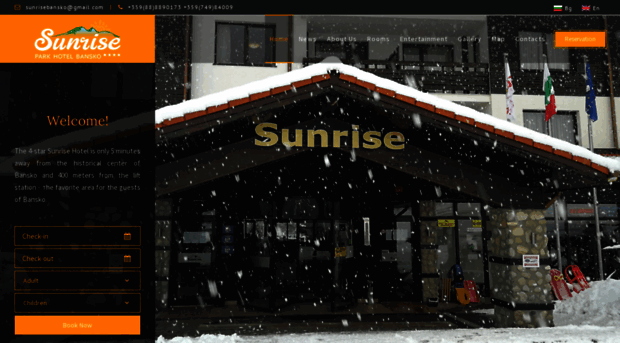 hotelsunrisebansko.com