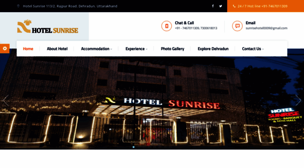 hotelsunrisedehradun.com