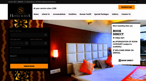 hotelsuryashimla.com