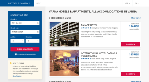 hotelsvarna.com