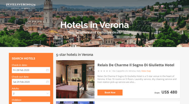 hotelsverona24.com