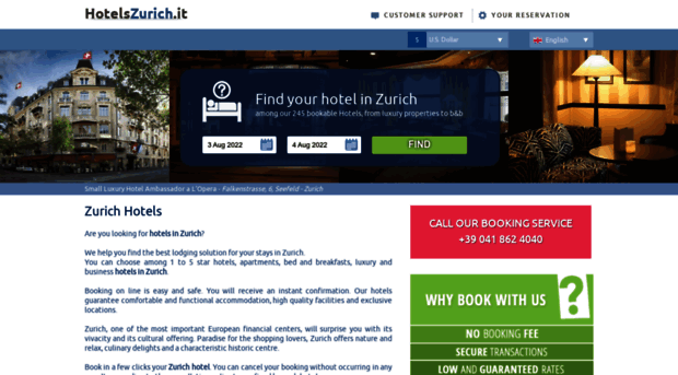hotelszurich.it