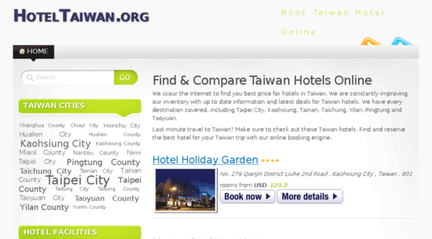 hoteltaiwan.org