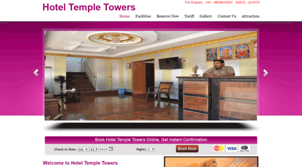 hoteltempletower.com