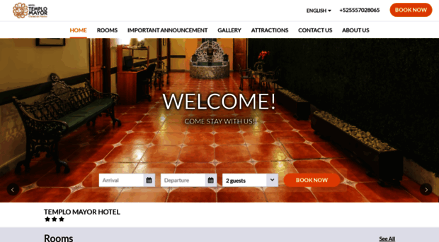 hoteltemplomayor.com