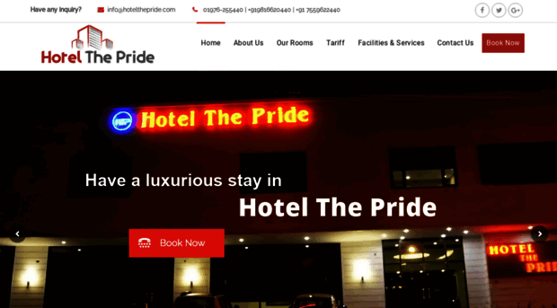 hotelthepride.com