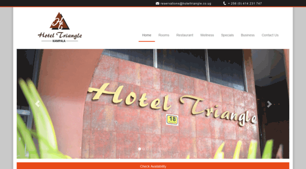 hoteltrianglekampala.com