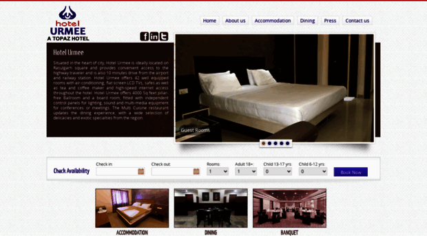 hotelurmee.com