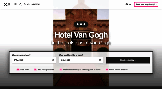 hotelvangogh.nl