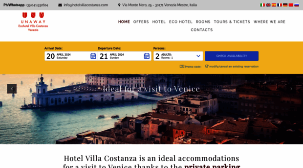 hotelvillacostanza.com