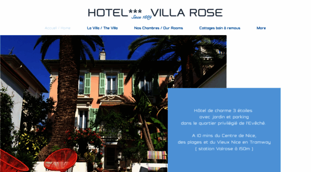 hotelvillarose.com