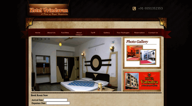 hotelvrindavanudaipur.com