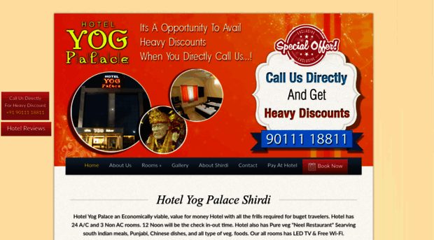 hotelyogpalaceshirdi.com