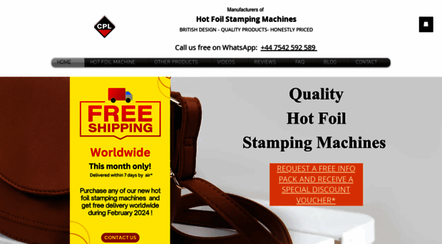 hotfoilstampingmachines.com