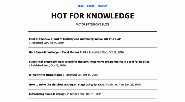 hotforknowledge.com