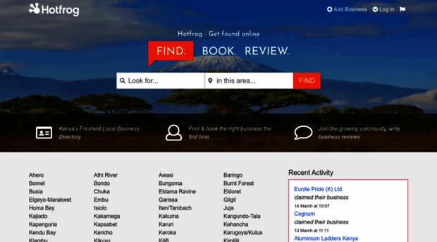 hotfrog.co.ke