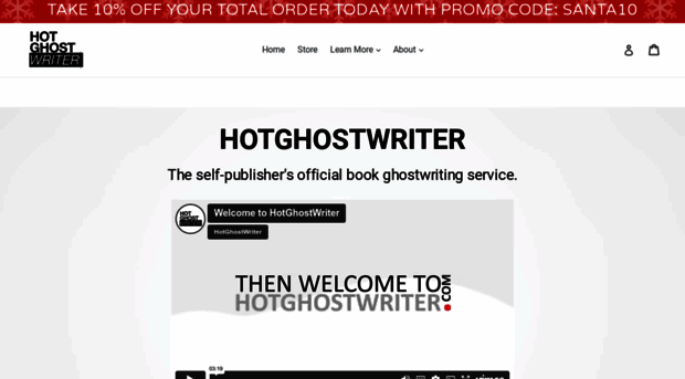 hotghostwriter.com