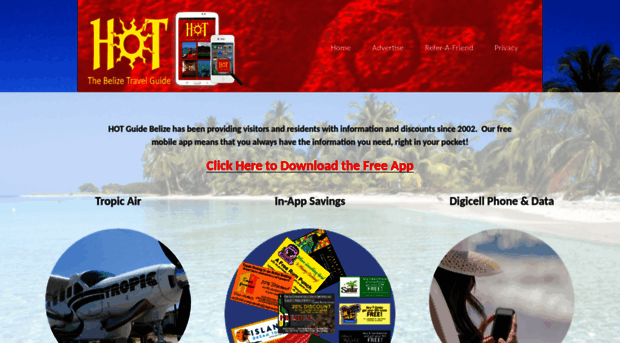 hotguidebelize.com