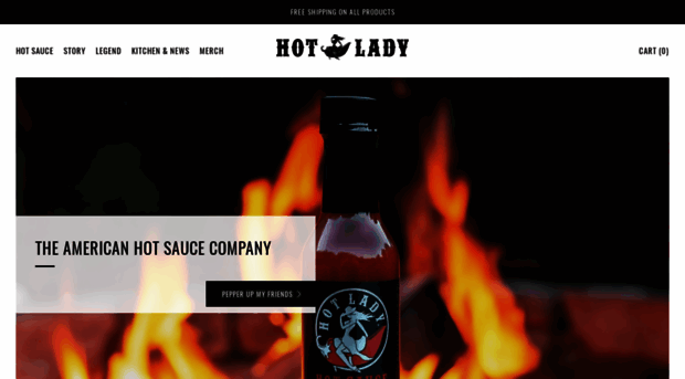 hotladyhotsauce.com