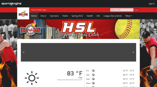 hotlantasoftball.sportngin.com