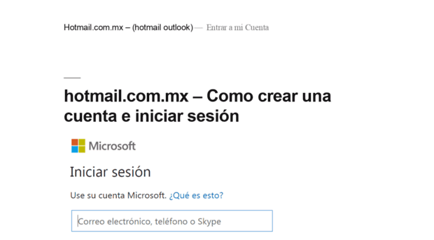 hotmail-com.mx