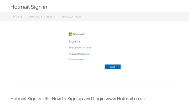 hotmail-signin.co.uk