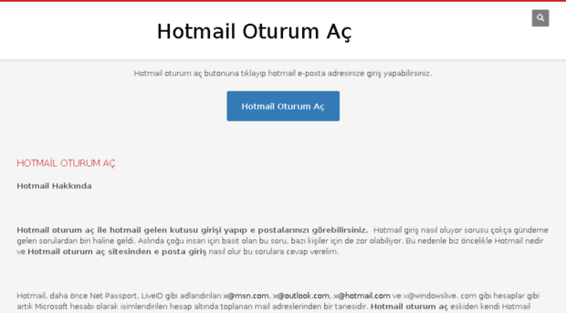 hotmail.oturum.ac