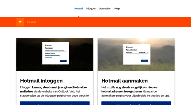hotmailaanmelden.be