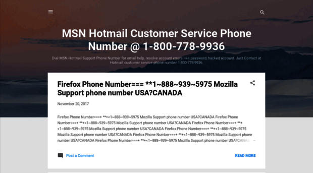 hotmailcustomerservicemsn.blogspot.in