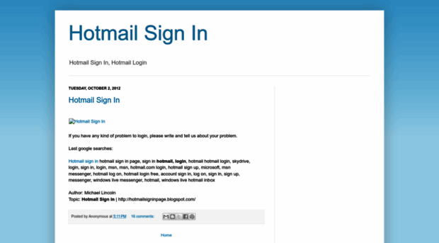 hotmailsigninpage.blogspot.it
