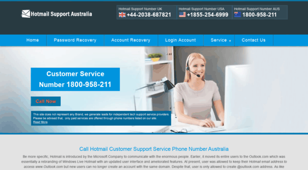 hotmailsupportnumberaustralia.com.au