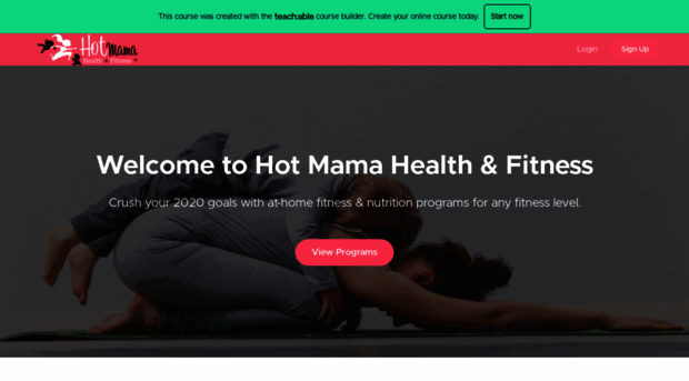 hotmamafit.teachable.com